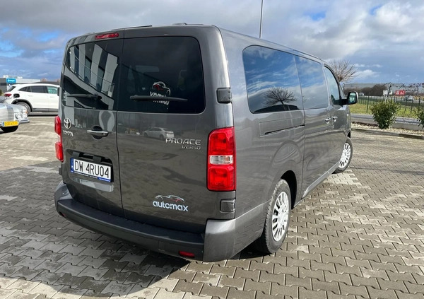 Toyota ProAce cena 154999 przebieg: 81737, rok produkcji 2021 z Elbląg małe 29